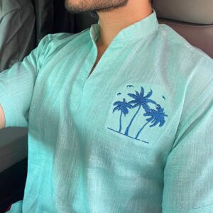 Linen Long Sleeve Shirt Only
