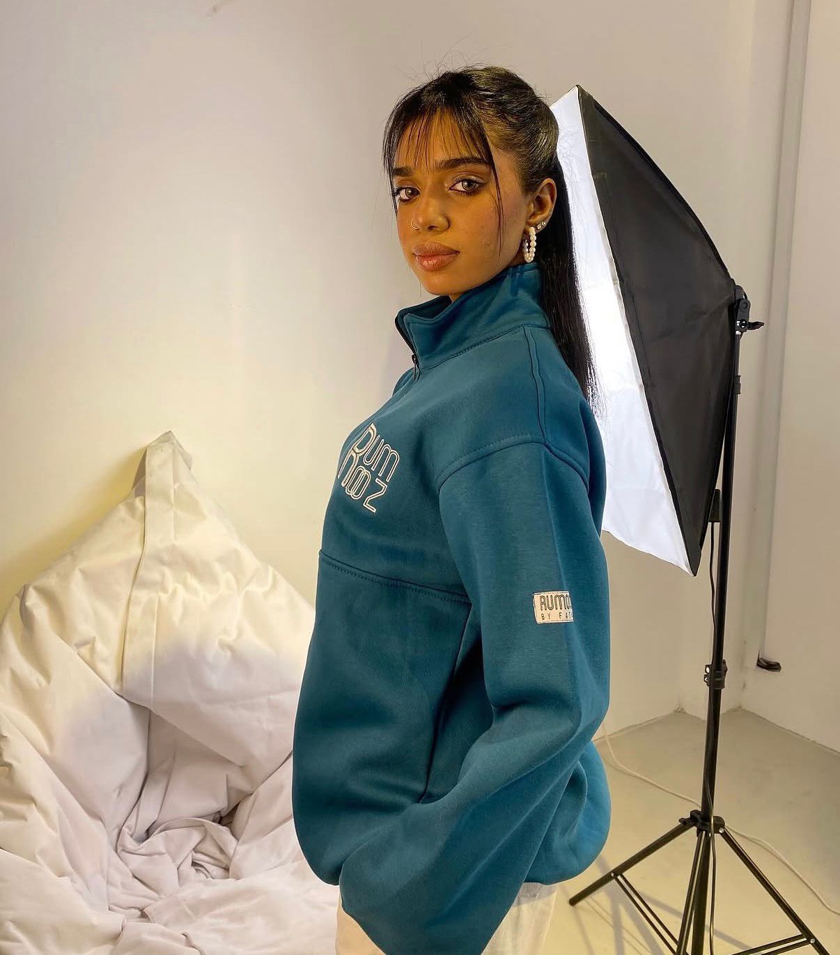 Half Zip Sweatshirt