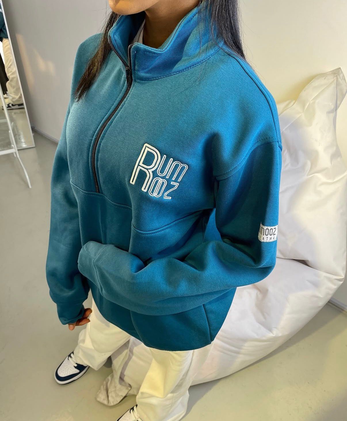 Half Zip Sweatshirt