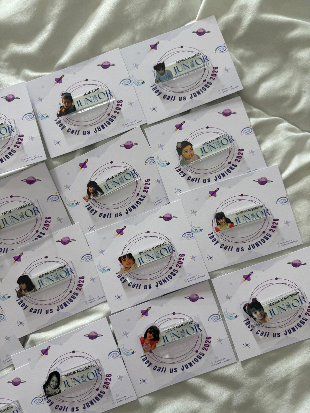 Custom Brooches (Seniors & Juniors)