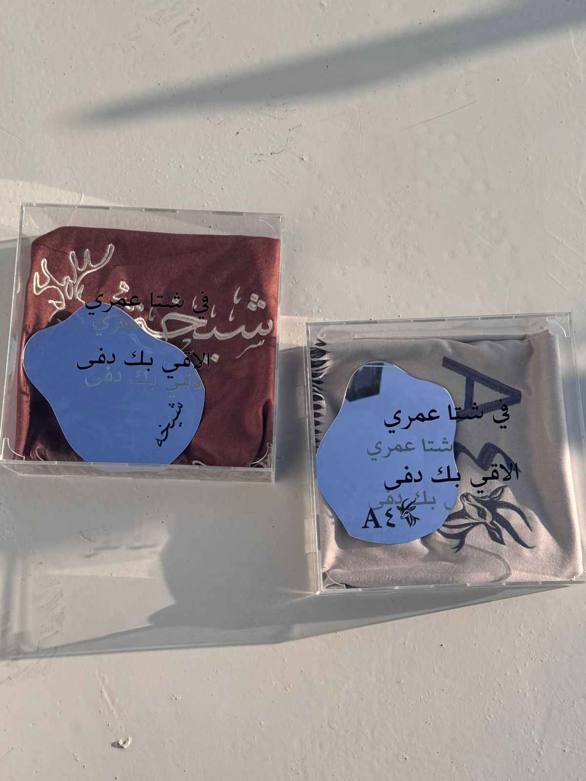 Mirror Box with Shawl