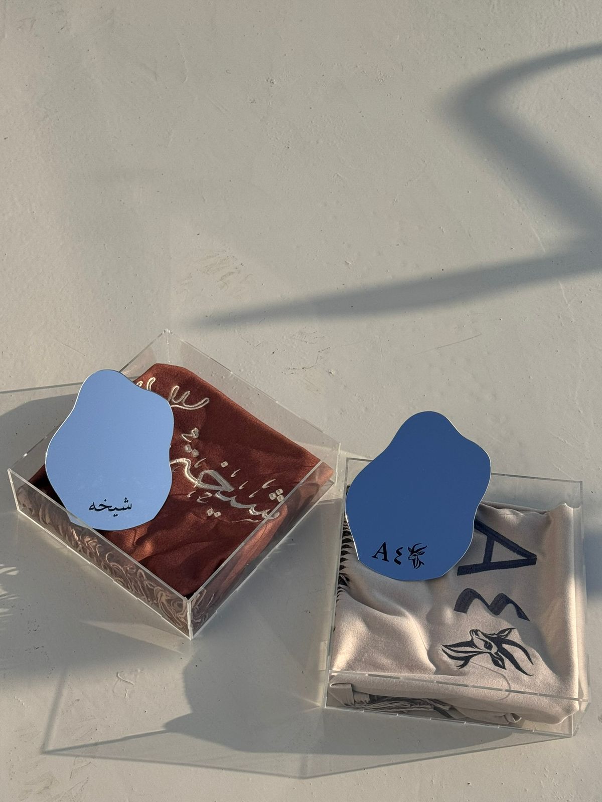 Mirror Box with Shawl