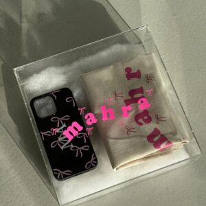 Tote Bag Box with Phone Case